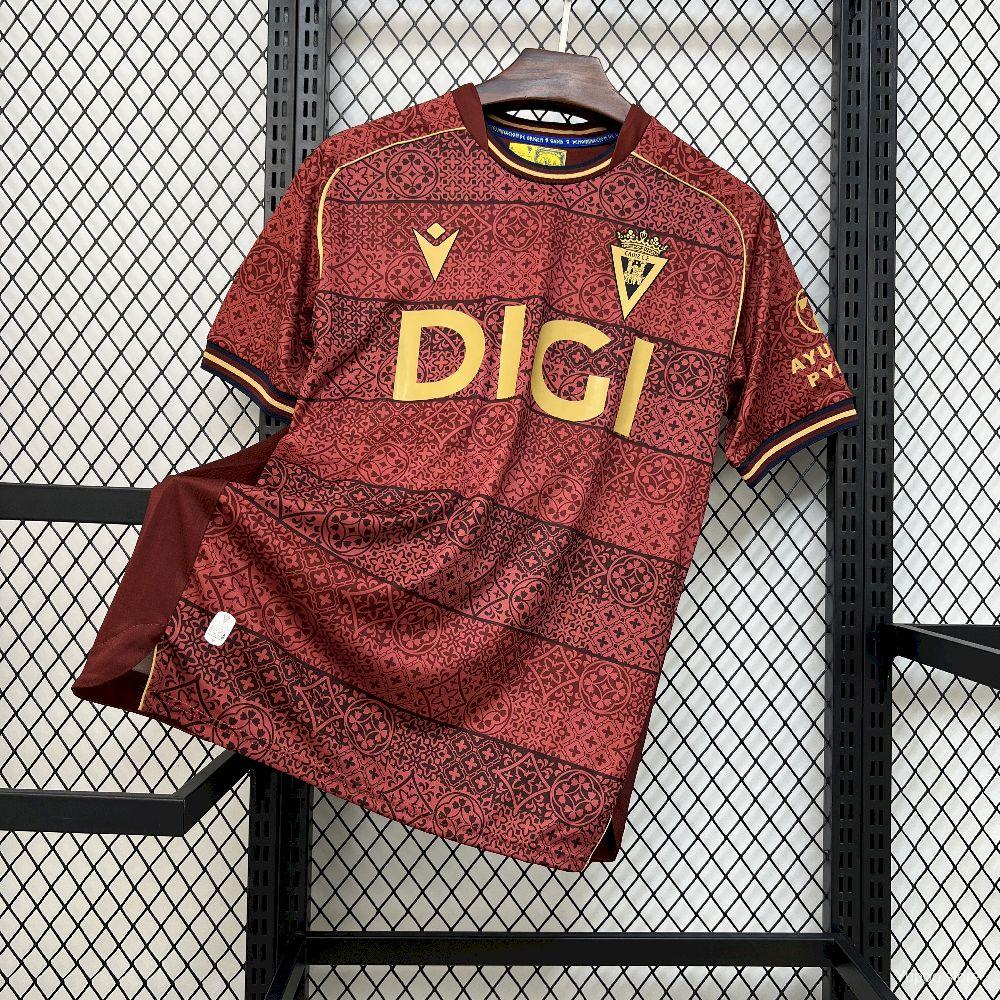 Camiseta de fútbol Cádiz CF 2025/26 VISITANTE MANGA CORTA VERSION FAN